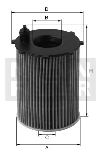 Filtr oleju MANN-FILTER HU 7016 x