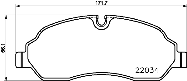 Klocki hamulcowe HELLA 8DB 355 021-571