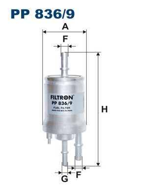 Filtr paliwa FILTRON PP836/9