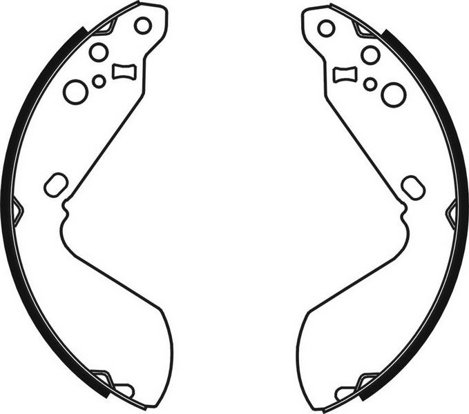 Szczęki hamulcowe ABE C08014ABE