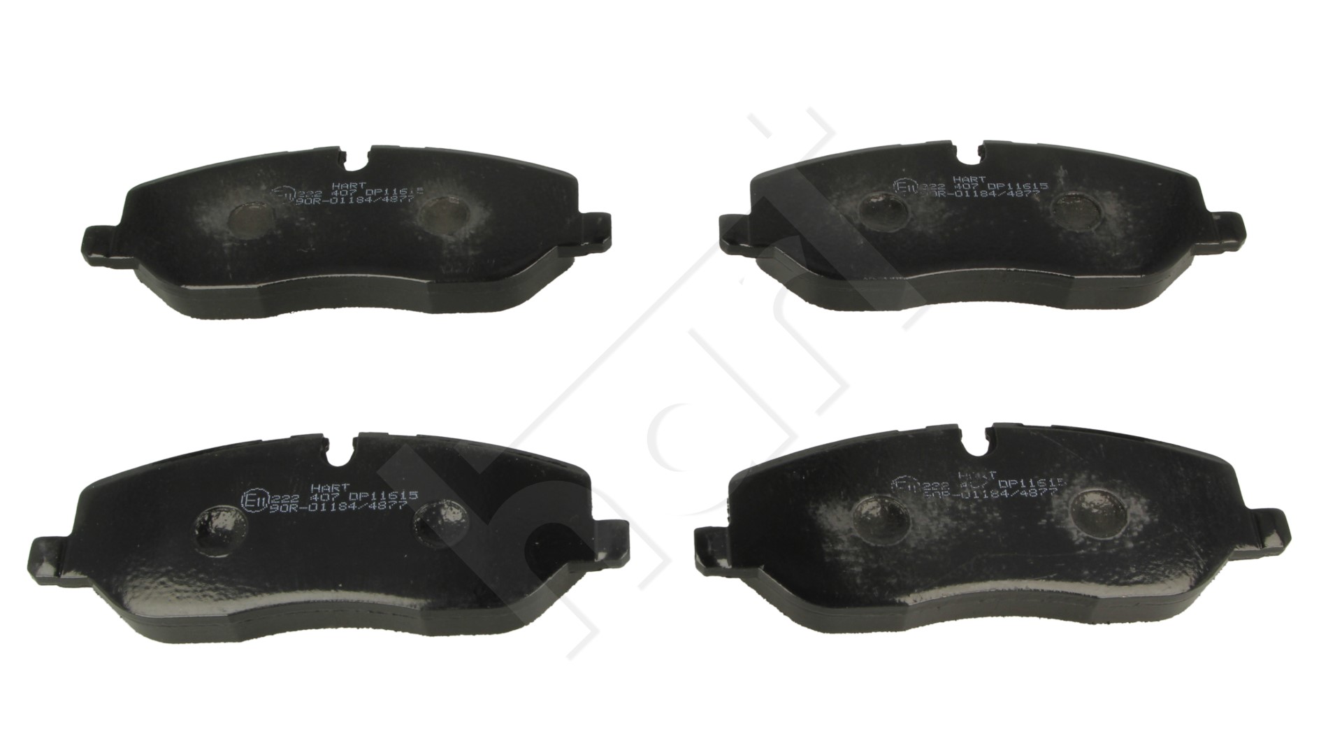 Klocki hamulcowe HART 222 407