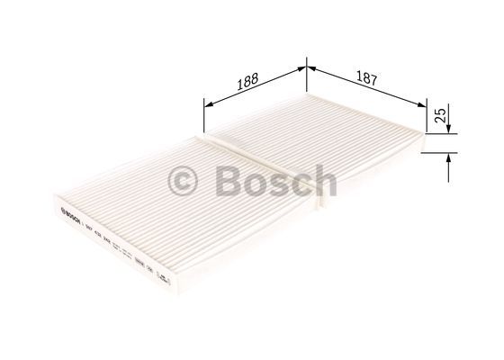 Filtr kabinowy BOSCH 1 987 432 242
