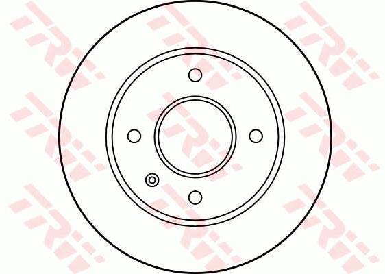 Tarcza hamulcowa TRW DF1652
