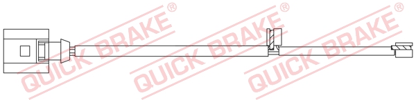 Czujnik zużycia klocków QUICK BRAKE WS 0410 A