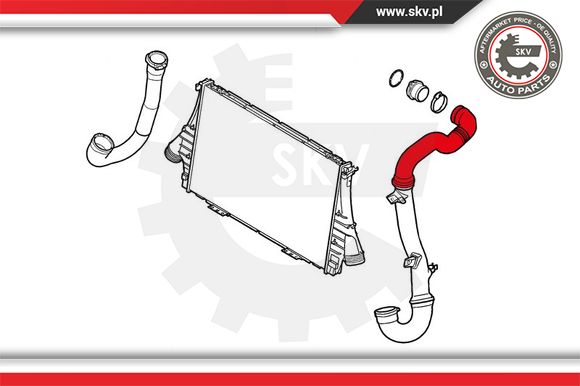 Przewód powietrza doładowującego ESEN SKV 24SKV132