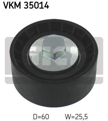 Rolka prowadząca paska osprzętu SKF VKM 35014