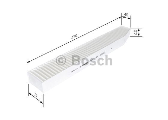 Filtr kabinowy BOSCH 1 987 435 007