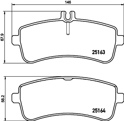 Klocki hamulcowe HELLA 8DB 355 021-521