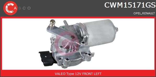 Silnik wycieraczek CASCO CWM15171GS