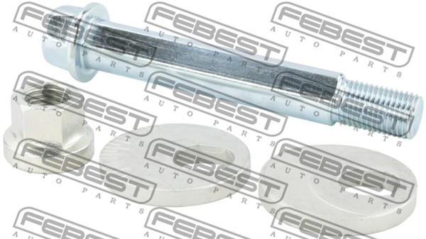 śruba do regulacji pochylenia koła FEBEST 0429-011-KIT