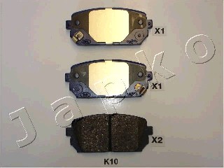 Klocki hamulcowe JAPKO 51K10