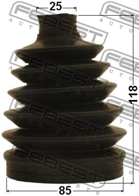 Zestaw osłon FEBEST 0117P-GRX125