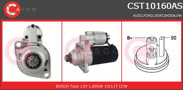 Rozrusznik CASCO CST10160AS