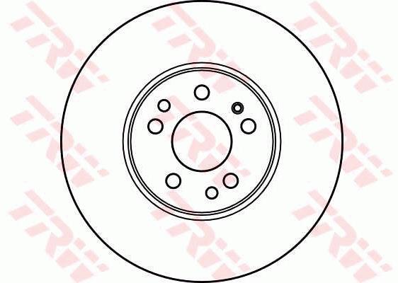 Tarcza hamulcowa TRW DF2595S