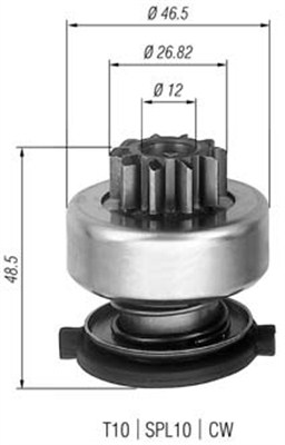 Bendiks rozrusznika MAGNETI MARELLI 940113020309