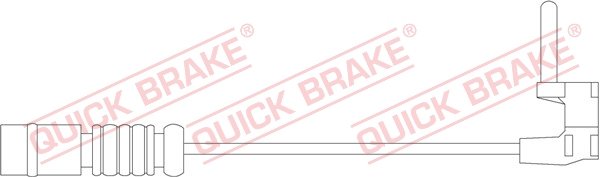 Czujnik zużycia klocków QUICK BRAKE WS 0118 A