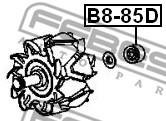 Łożysko FEBEST B8-85D