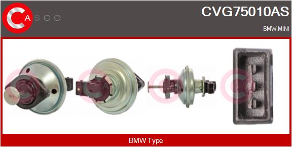 Zawór EGR CASCO CVG75010AS