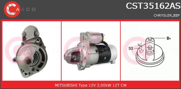 Rozrusznik CASCO CST35162AS