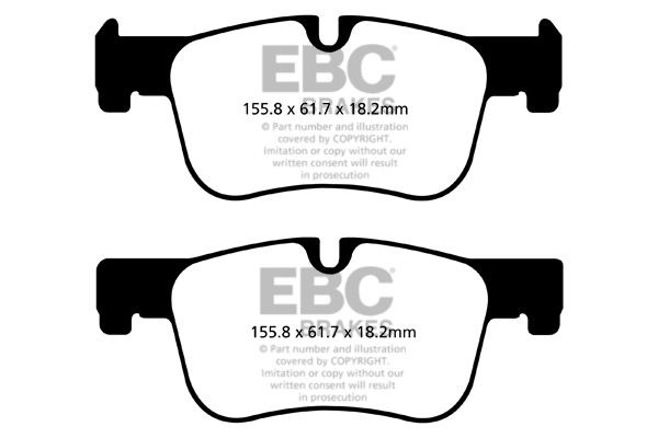 Klocki hamulcowe EBC BRAKES DP42143R