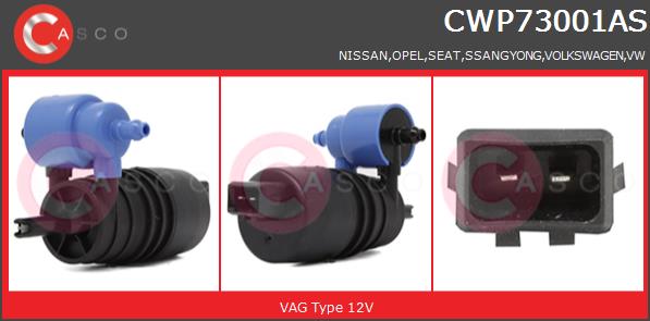 Pompka spryskiwacza CASCO CWP73001AS