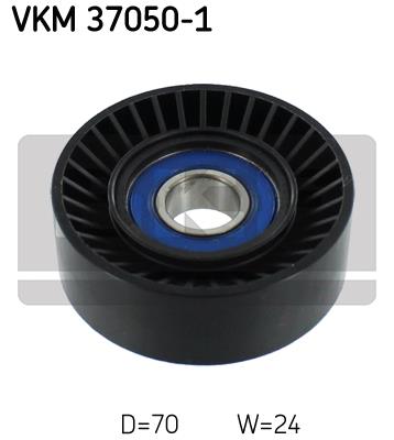 Rolka prowadząca paska osprzętu SKF VKM 37050-1