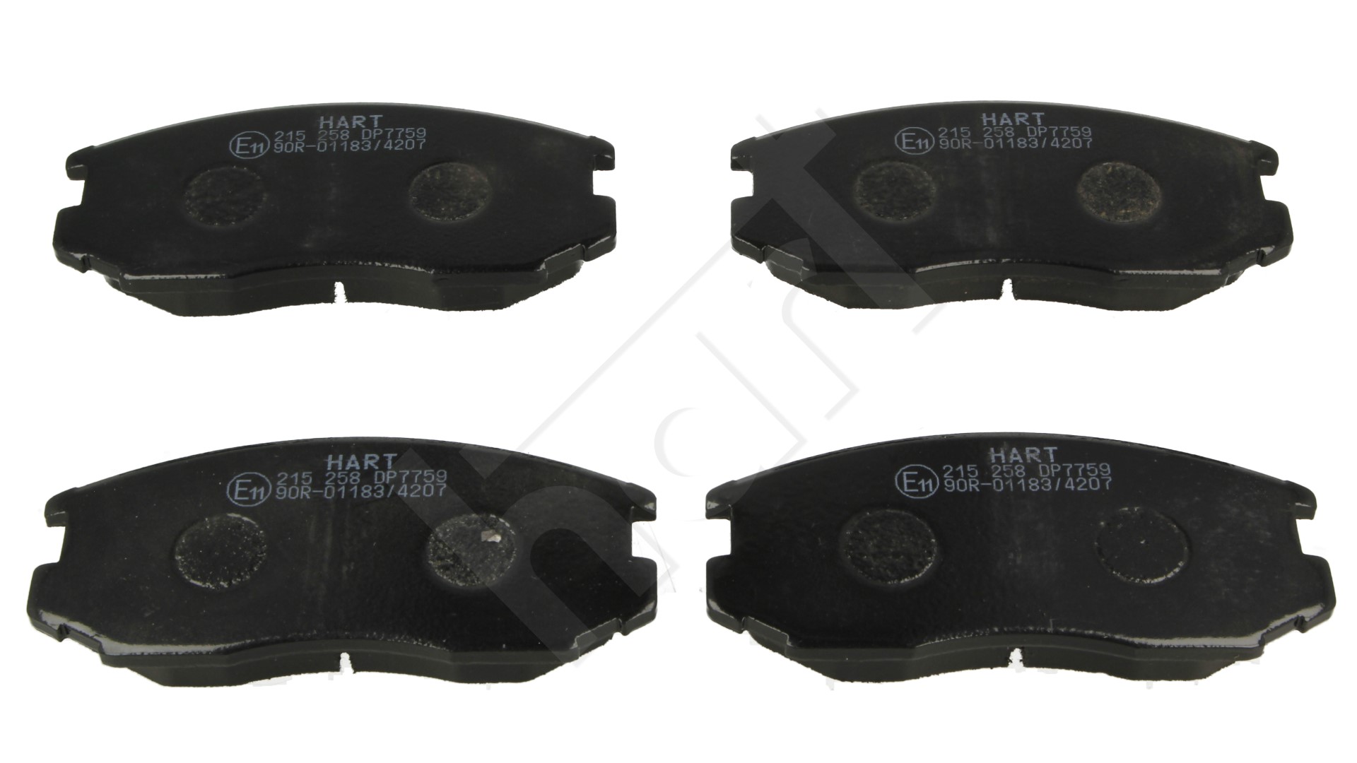 Klocki hamulcowe HART 215 258