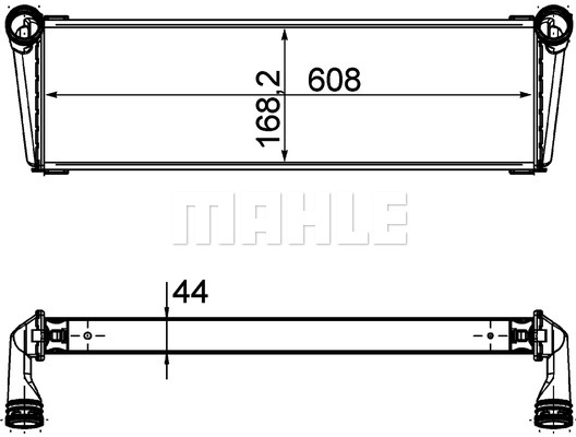 Chłodnica MAHLE CR 1195 000P