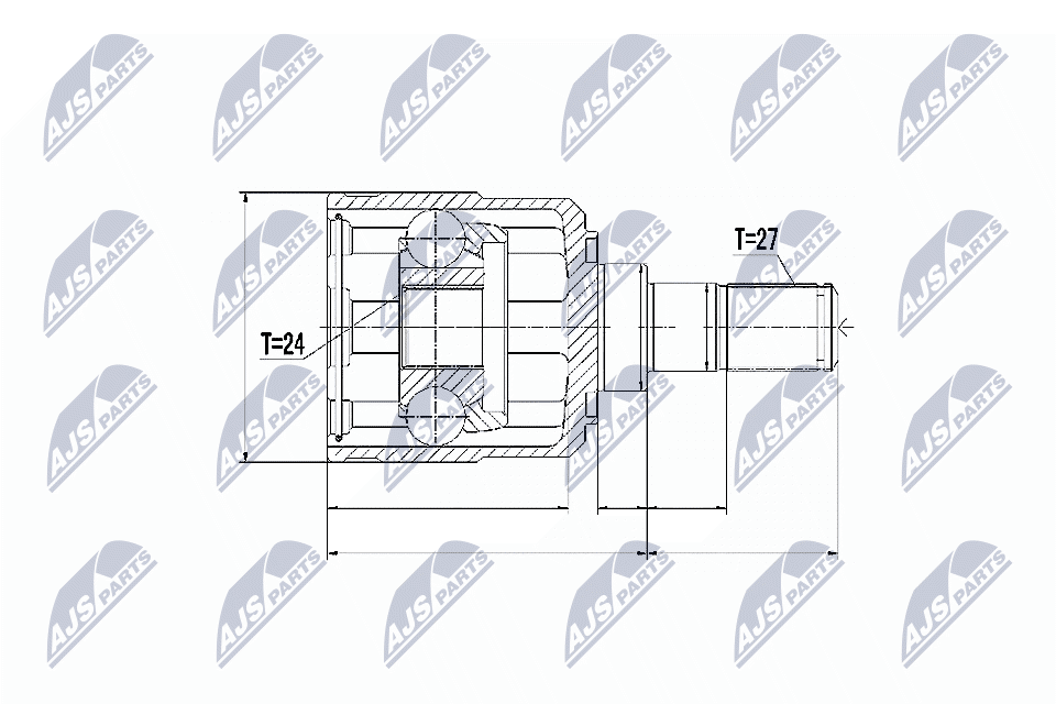 Układ uruchamiania sprzęgła NTY EAG-FR-000