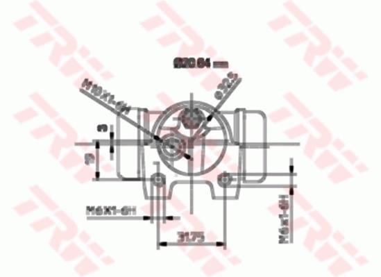 Cylinderek TRW BWF119