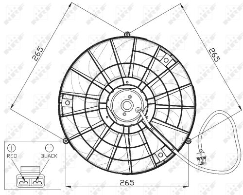 Wentylator NRF 47483