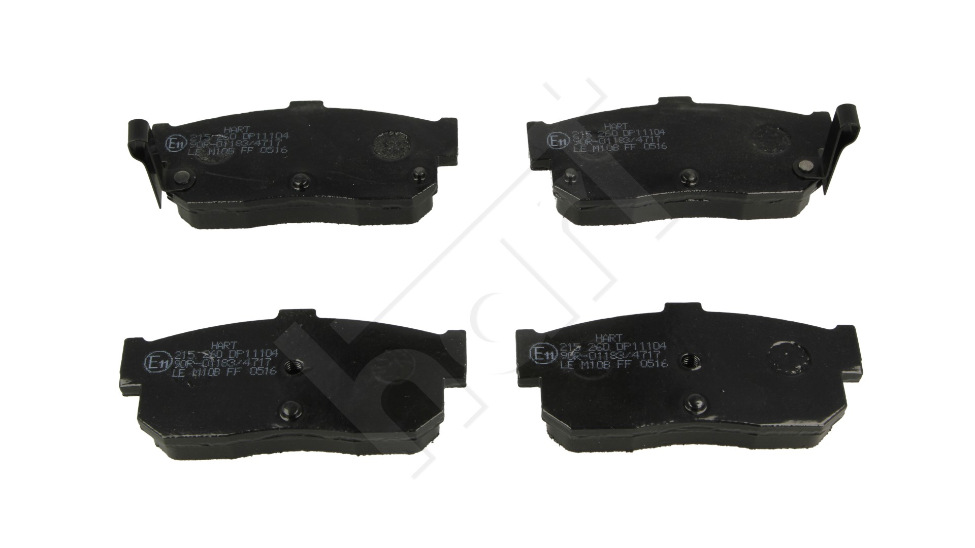 Klocki hamulcowe HART 215 260