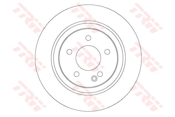 Tarcza hamulcowa TRW DF6788S