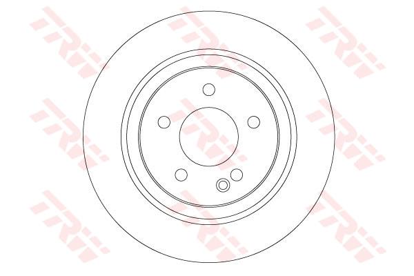 Tarcza hamulcowa TRW DF6788S