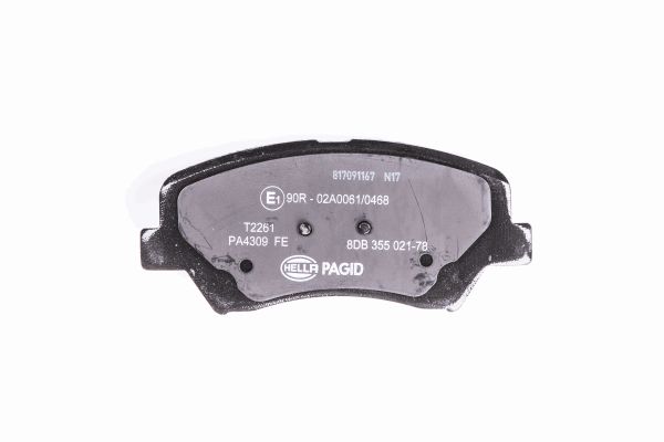 Klocki hamulcowe HELLA 8DB 355 021-781