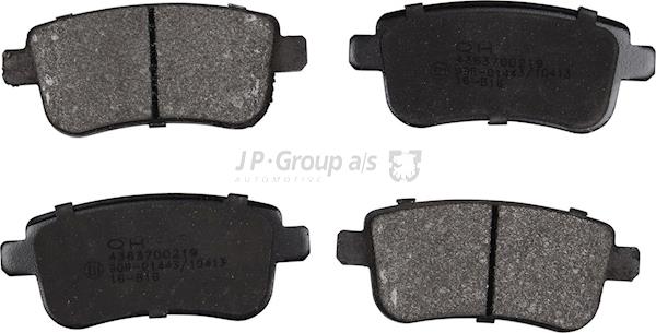Klocki hamulcowe JP GROUP 4363700210