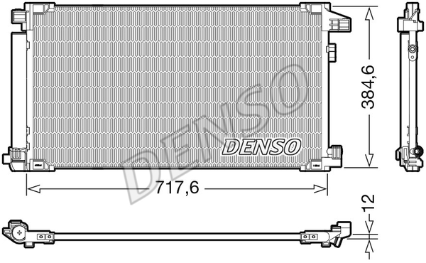 Skraplacz klimatyzacji DENSO DCN50061