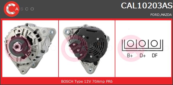 Alternator CASCO CAL10203AS
