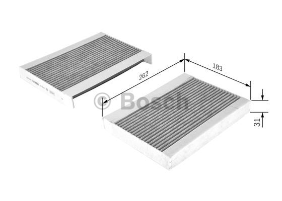 Filtr kabinowy BOSCH 1 987 435 546
