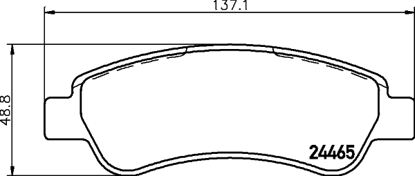 Klocki hamulcowe HELLA 8DB 355 012-911