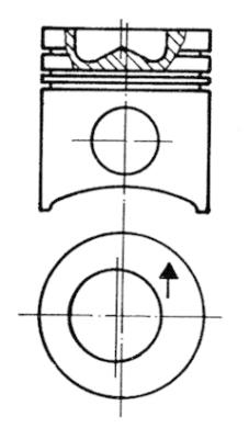 Tłok KOLBENSCHMIDT 93759600