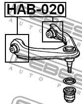 Tuleja wahacza FEBEST HAB-020