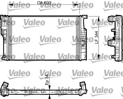 Chłodnica VALEO 735493