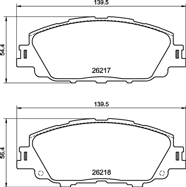 Klocki hamulcowe BREMBO P 83 175