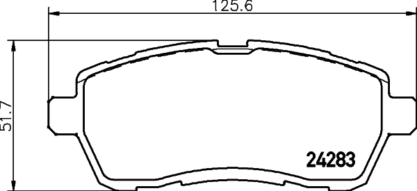 Klocki hamulcowe HELLA 8DB 355 013-211