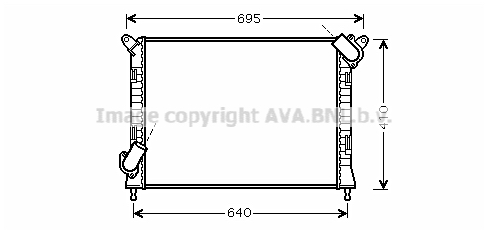 Chłodnica AVA QUALITY COOLING BWA2307