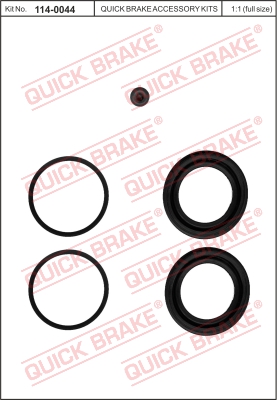 Zestaw naprawczy zacisku hamulcowego QUICK BRAKE 114-0044
