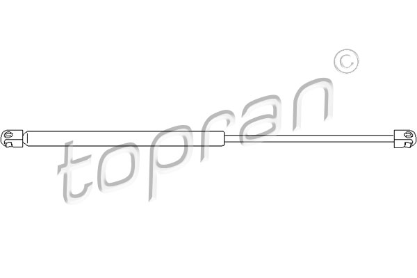 Sprężyna gazowa TOPRAN 200 018