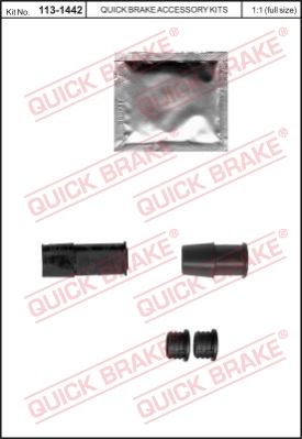 Zestaw naprawczy zacisk hamulcowy QUICK BRAKE 113-1442