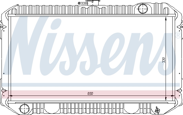 Chłodnica NISSENS 67322